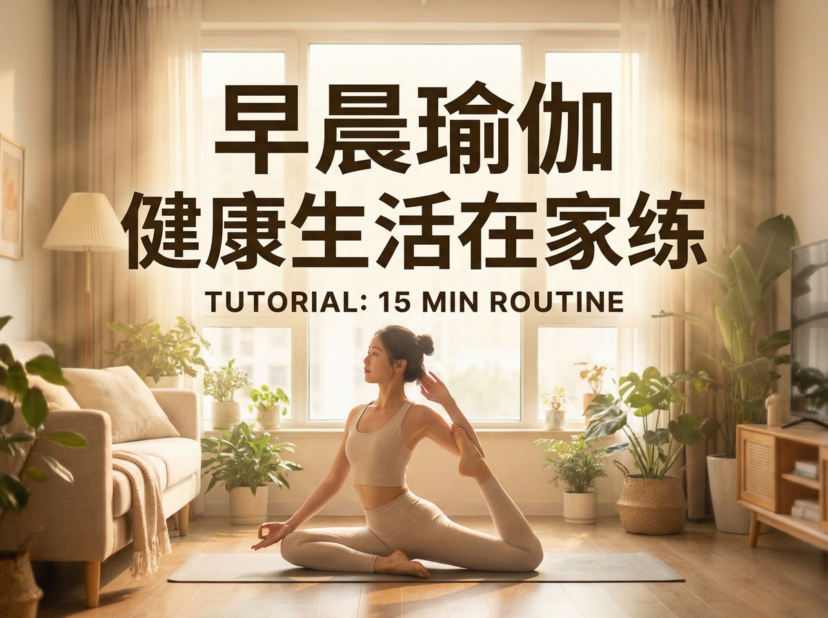 17c健身视频教程-居家瑜伽视频演示